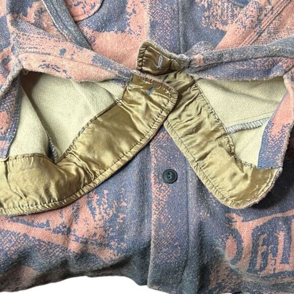 Vintage VERTE VALLEE Flannel Jacket Western Size Large - Picture 6 of 11